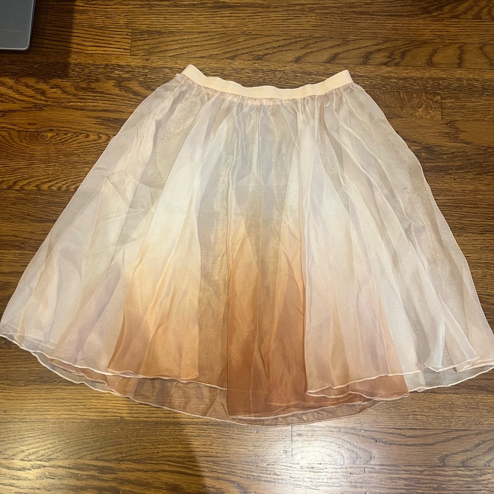 BSBL Ballet Skirts By Lucinda custom ombre chiffon skirt